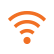 orange wifi icon - 2