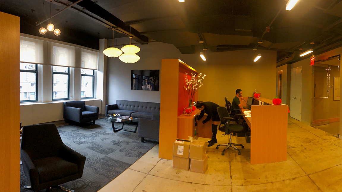 2 Park Avenue Reception and Waiting Area
