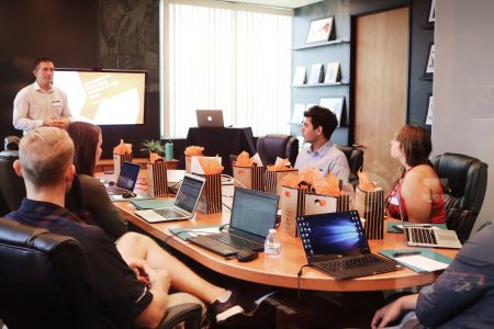 Team in Conference Room