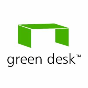 green desk