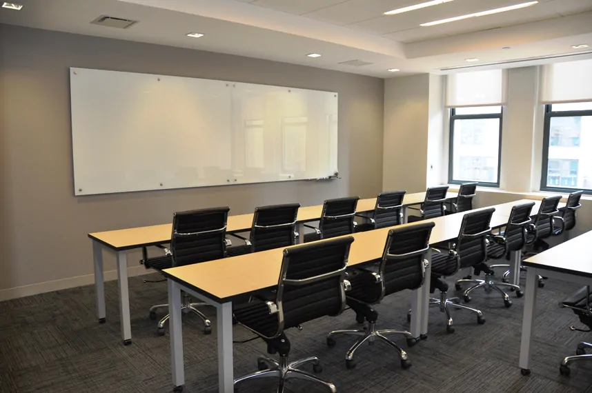 NYC Training Room With A Whiteboard